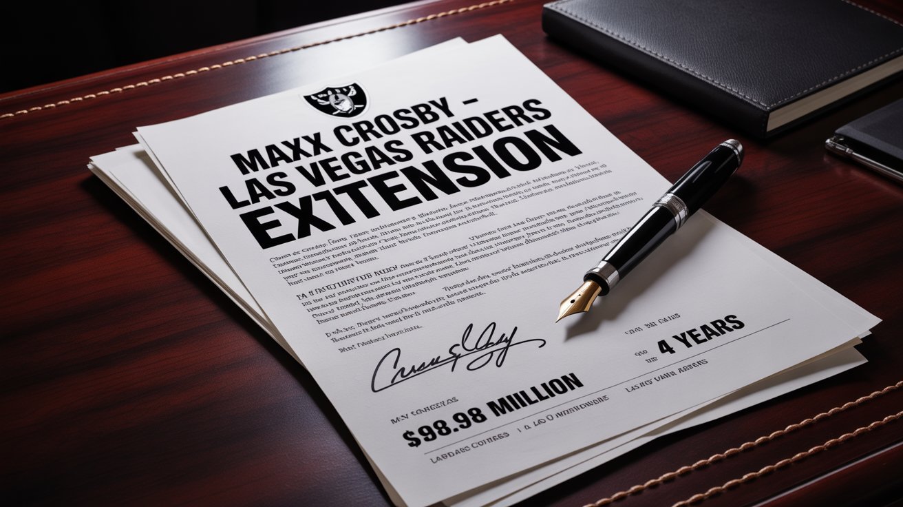 Maxx Crosby Contract: Game-Changing Deal Rewarding Defensive Dominance