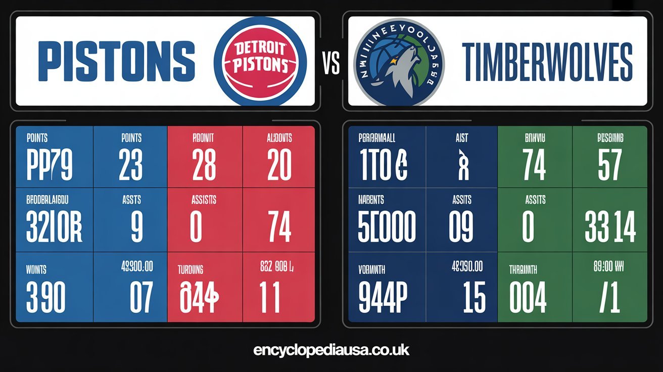 Detroit Pistons vs Timberwolves Match Player Stats: Explosive Breakdown