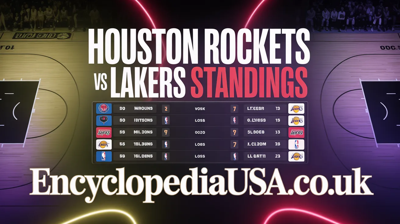 Houston Rockets vs Lakers Standings: Shocking Truth Behind the Fiercest Western Rivalry in 2026