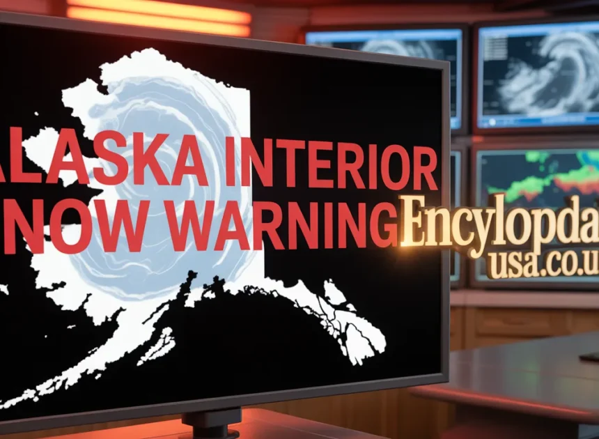 Alaska Interior Snow Warning: Critical Guide to Stay Safe in 2026