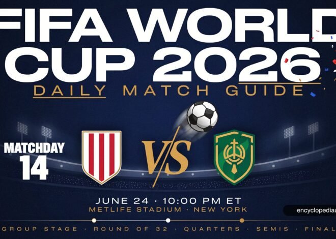 FIFA World Cup 2026 Printable Fixtures by Date