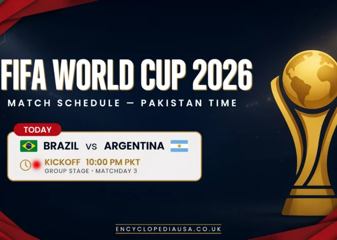 FIFA World Cup 2026 Schedule in Pakistan Time: Today’s Thrilling Lineup