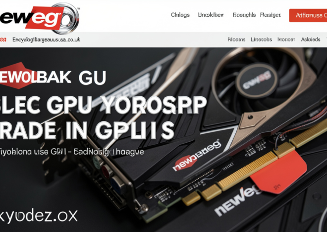 Maximize Your Investment: A Comprehensive Guide to Newegg GPU Trade In 2026