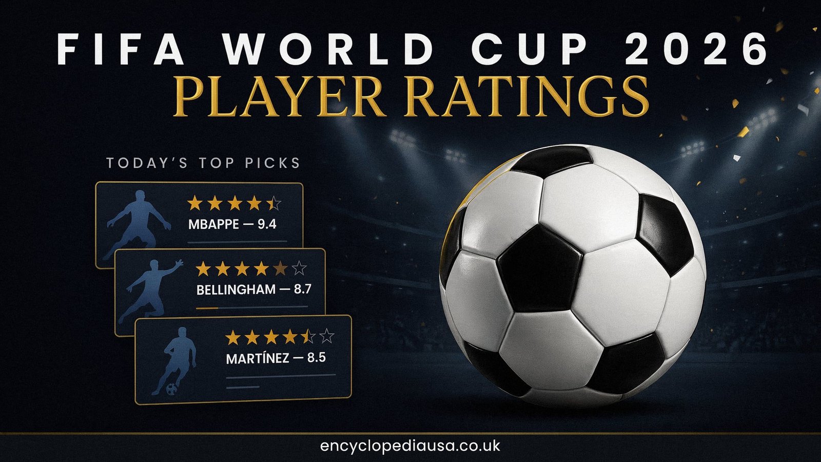 FIFA World Cup 2026 Player Ratings Today: Stunning Performances You Cannot Miss