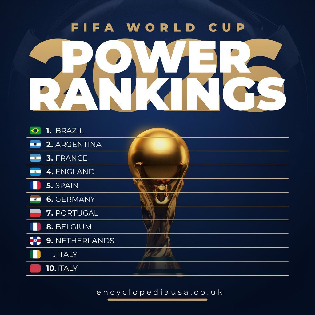 FIFA World Cup 2026 Power Rankings: Winners, Shockers, Risers