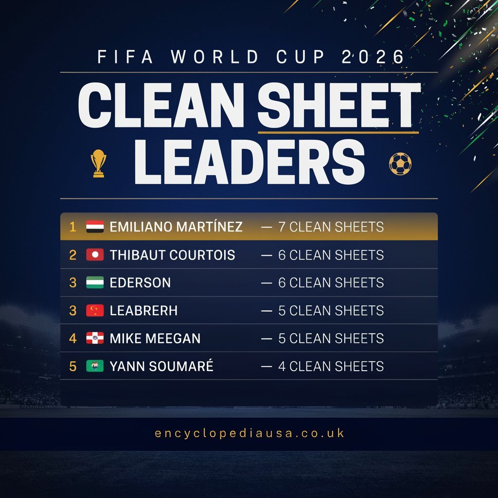 FIFA World Cup 2026 Clean Sheet Leaders: Heroes and Flops