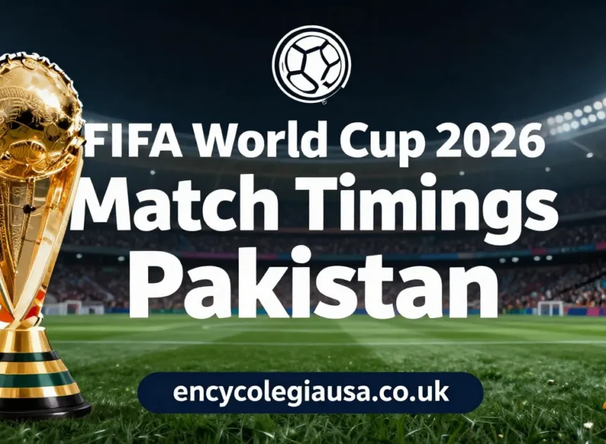 FIFA World Cup 2026 Match Timings Pakistan: Don’t Miss Out