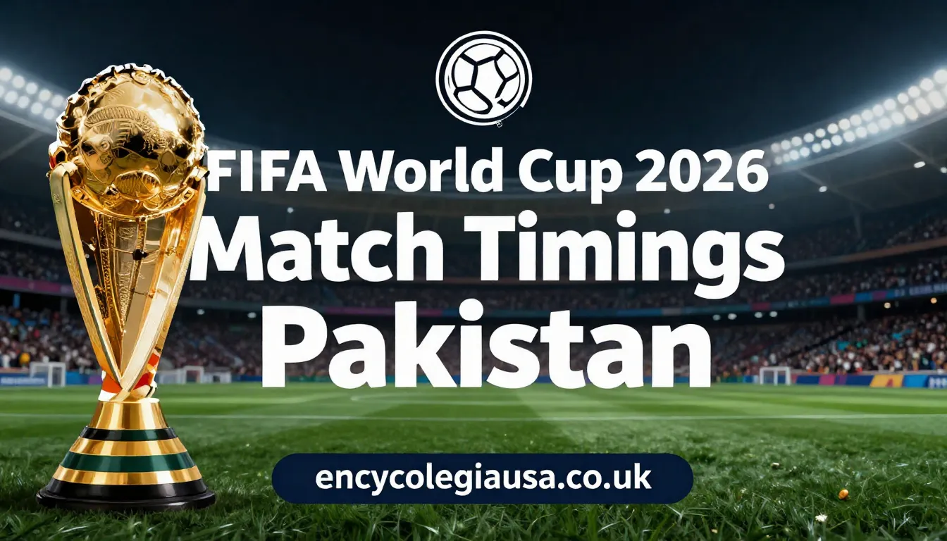 FIFA World Cup 2026 Match Timings Pakistan: Don’t Miss Out