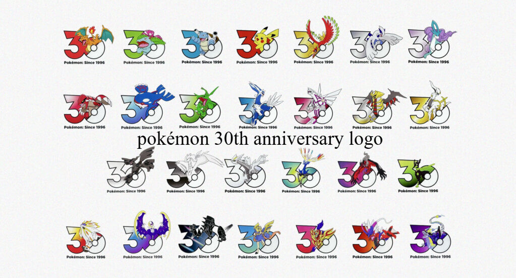 Pokémon 30th Anniversary Logo: A Colorful Tribute Worth Loving